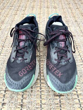 Nike Pegasus Trail 3 Goretex Gtx Men’s 11 Hiking Shoes Black/Beetroot/Turquoise